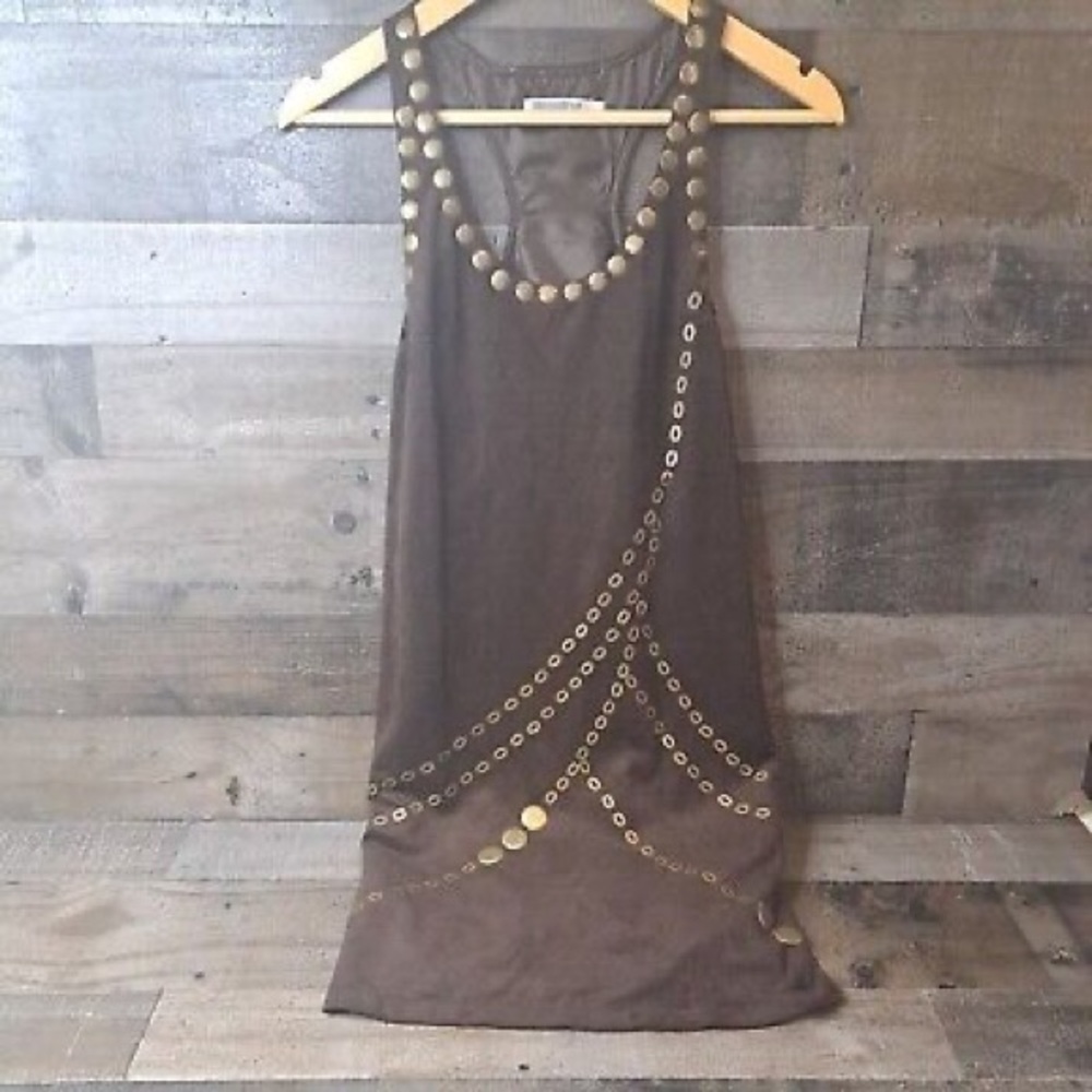 Monoreno Women’s suede Dress Size Small